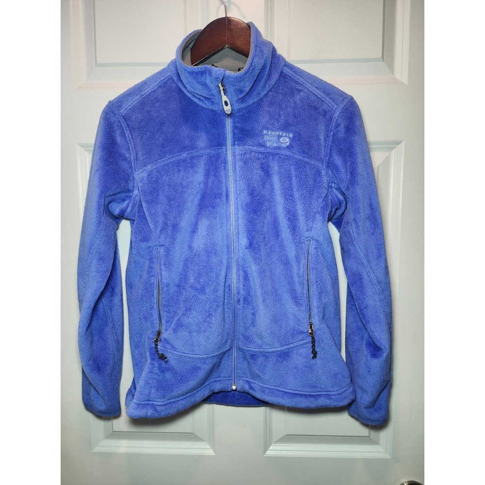 Mountain Hardwear Monkey Woman Fleece Jacket Blue Full Zip Small